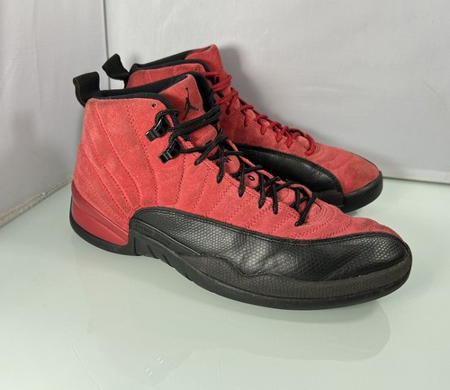 jordan 12 reverse flu game red laces